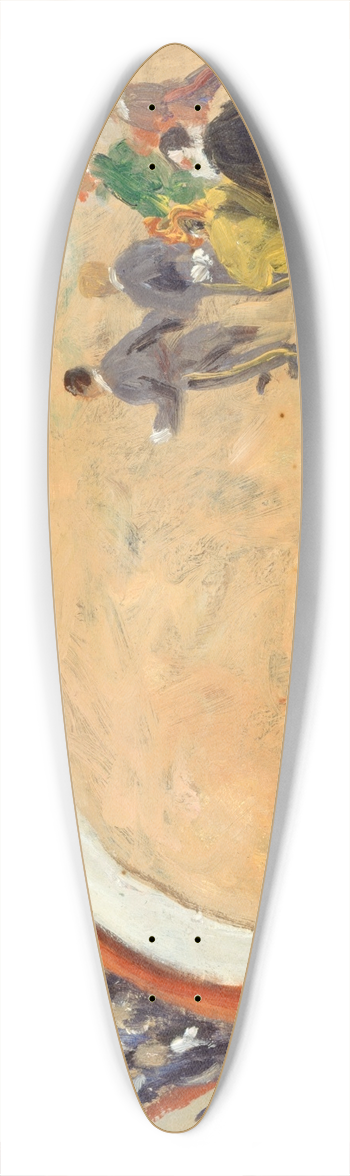 Louis Abel-Truchet - Le cirque Mdrano, boulevard Rochechouard 39.3 inch art pintail longboard deck