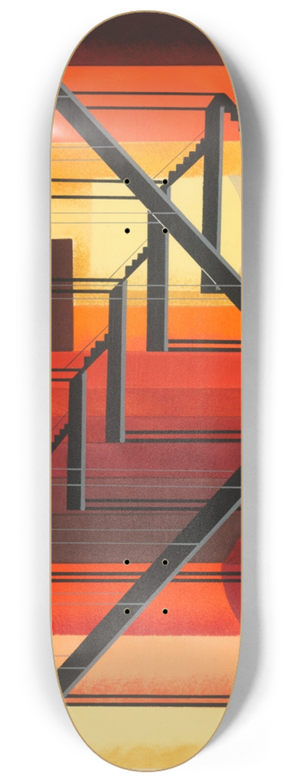 Alexandra Exter - Maquettes de Thatre 13 8.25 inch art skate deck