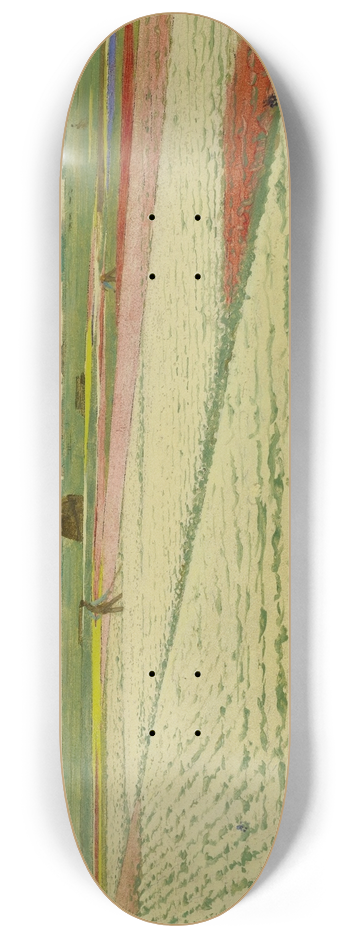 Gerrit Willem Dijsselhof - Tulip Fields 8.25 inch art skate deck