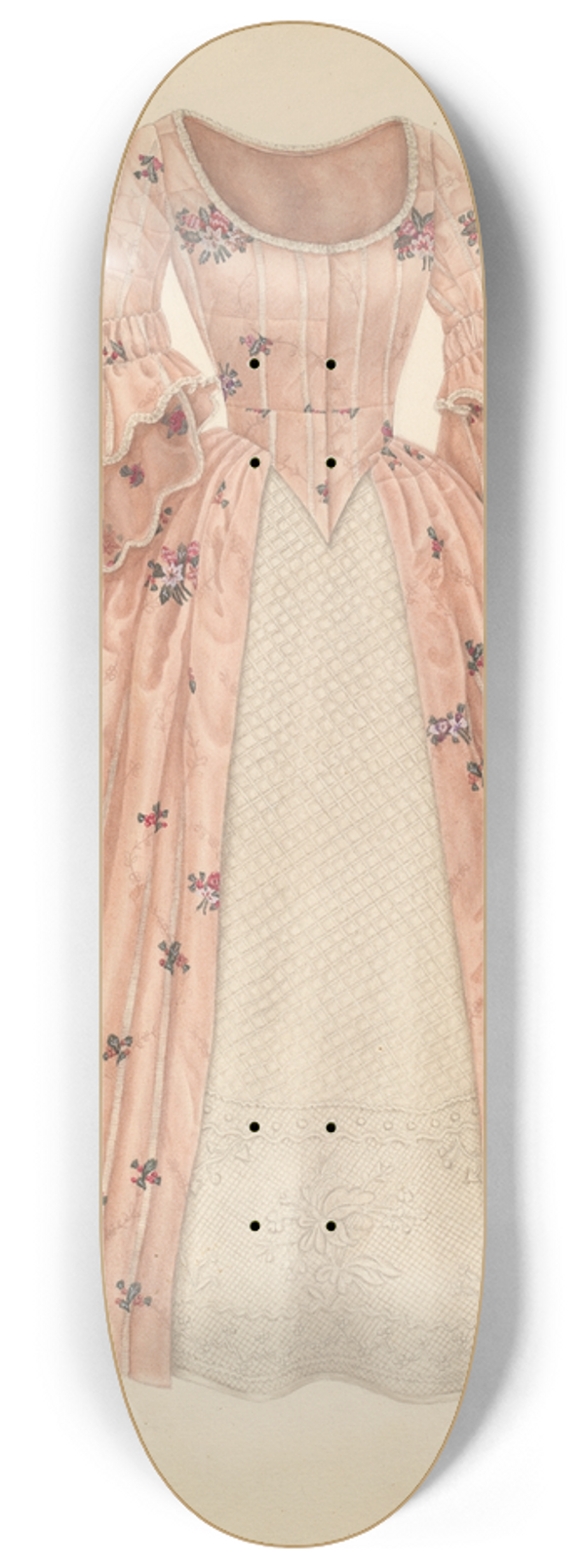 Gertrude Lemberg - Petticoat Dress 8.25 inch art skate deck