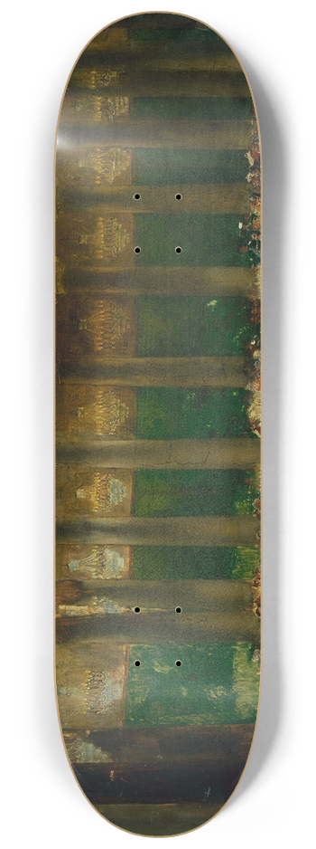 Alexandre Benoit Jean Dufay - Le repas de mariage de Napolon Ier aux Tuileries, le 2 avril 1810 8.25 inch art skate deck