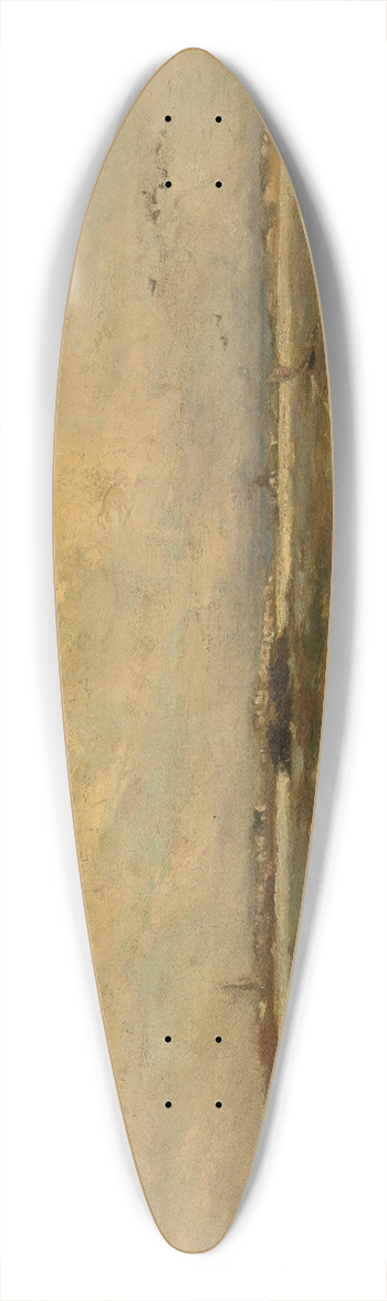 Louis Artan - Seascape 39.3 inch art pintail longboard deck