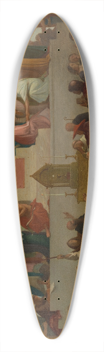Louis Charles Timbal - La Thologie 39.3 inch art pintail longboard deck