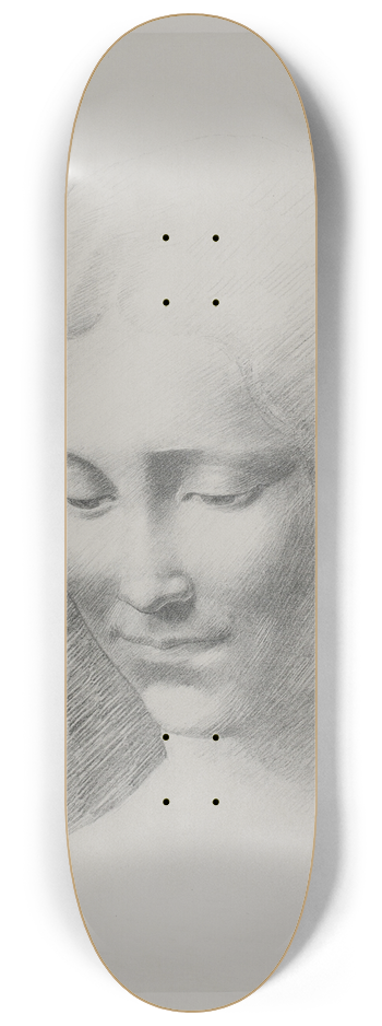 G.F. Clement - Kvindehoved 8.25 inch art skate deck