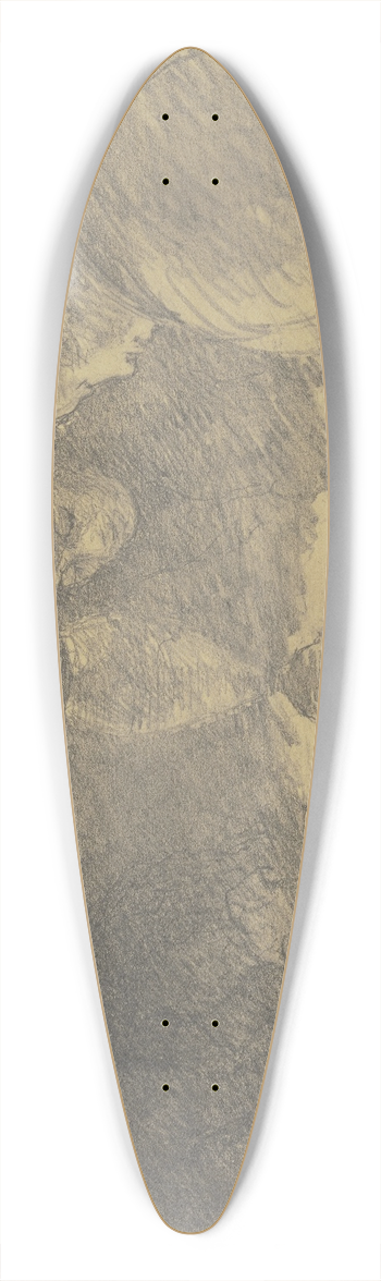 Louis Eysen - Drei Frauen unter einer Tischlampe 39.3 inch art pintail longboard deck
