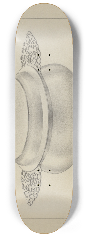 Giacinto Capelli - Silver Porringer 8.25 inch art skate deck