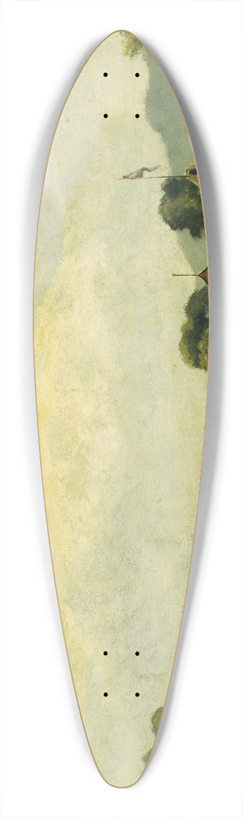 Louis Michel Eilshemius - Kingsbridge 39.3 inch art pintail longboard deck