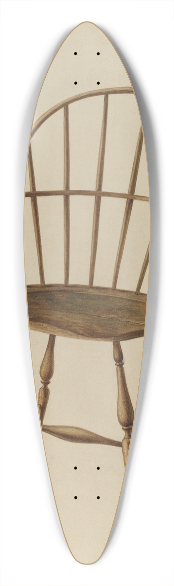 Louis Plogsted - Windsor Chair 39.3 inch art pintail longboard deck