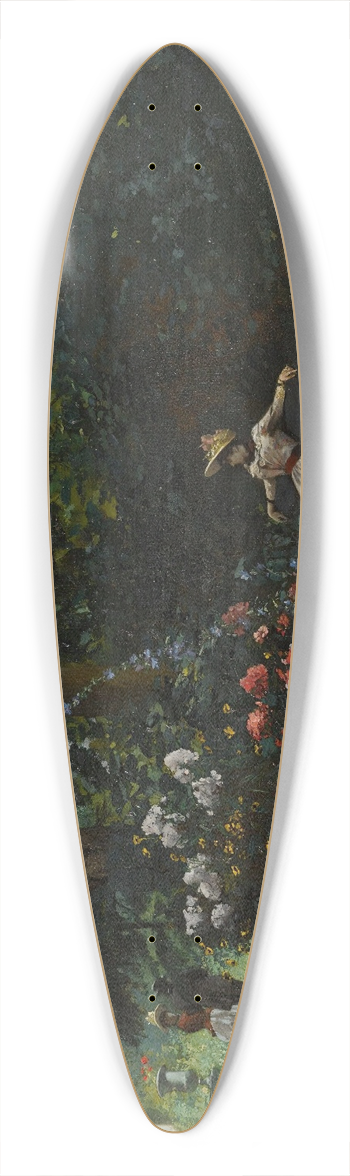 Louis-Robert Carrier-Belleuse - An Afternoons Respite 39.3 inch art pintail longboard deck
