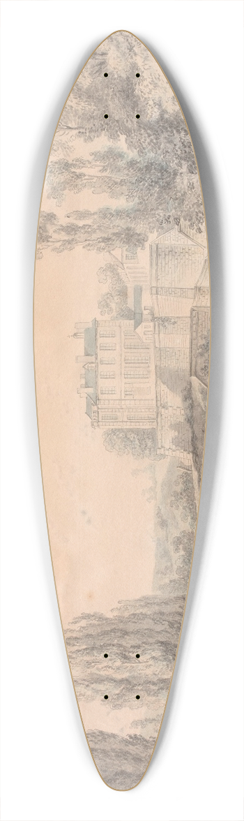 Louis-Roland Trinquesse - Elgantes dans le parc du chteau de Villette 39.3 inch art pintail longboard deck