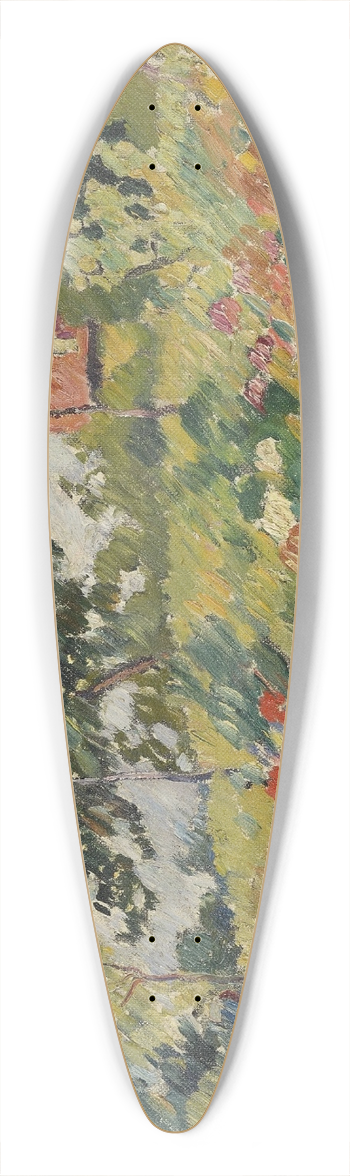 Louis Valtat - Champ fleuri 39.3 inch art pintail longboard deck