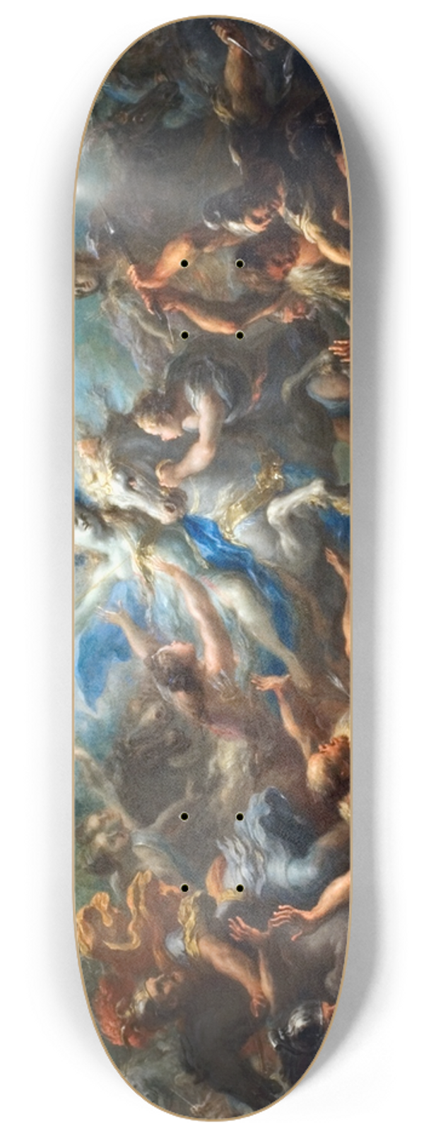 Giacomo Del Po - Camillia At War From Virgils Aeneid 8.25 inch art skate deck
