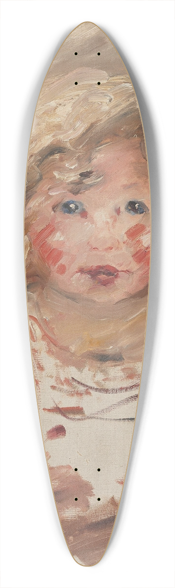 Lovis Corinth - Erika 39.3 inch art pintail longboard deck