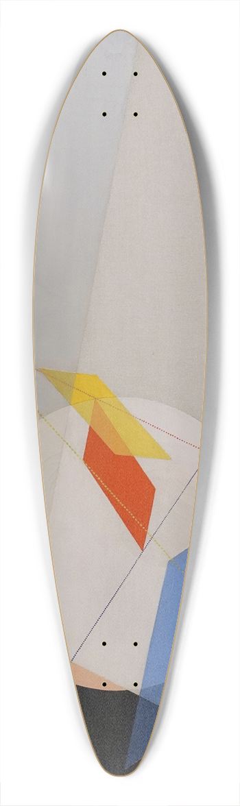 Lszl Moholy-Nagy - A 18 39.3 inch art pintail longboard deck