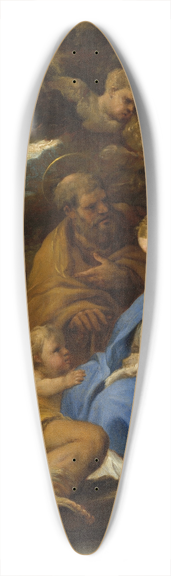 Luca Giordano - The Flight into Egypt 39.3 inch art pintail longboard deck