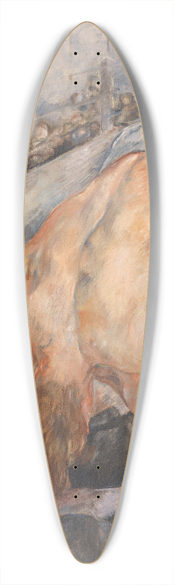 Luc-Albert Moreau - The Knock-Out 39.3 inch art pintail longboard deck