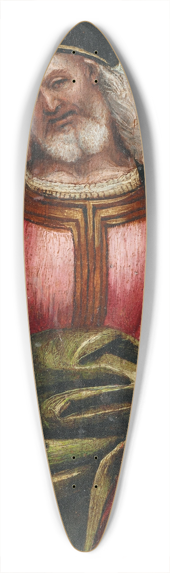 Luca Signorelli - Saint Roch 39.3 inch art pintail longboard deck