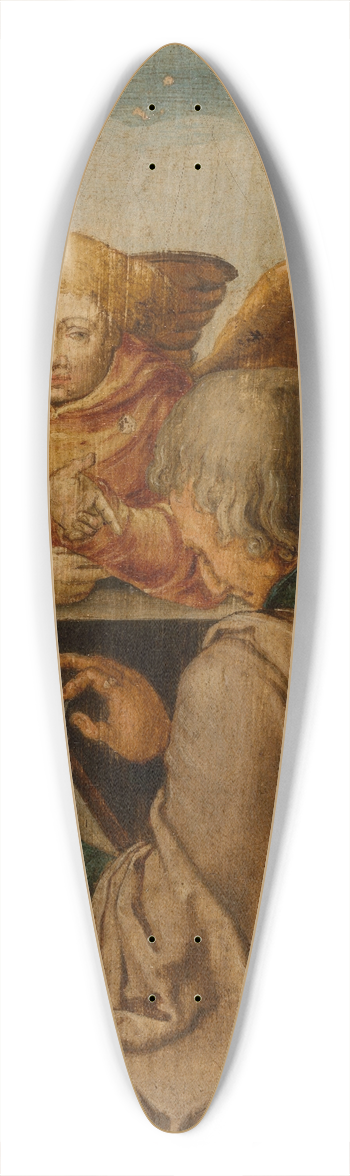Lucas Van Leyden - Saint Matthew 39.3 inch art pintail longboard deck
