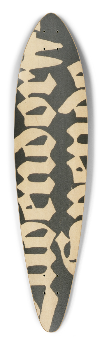 Lucian Bernhard - Annahmestelle der Ludendorff-Spende 39.3 inch art pintail longboard deck
