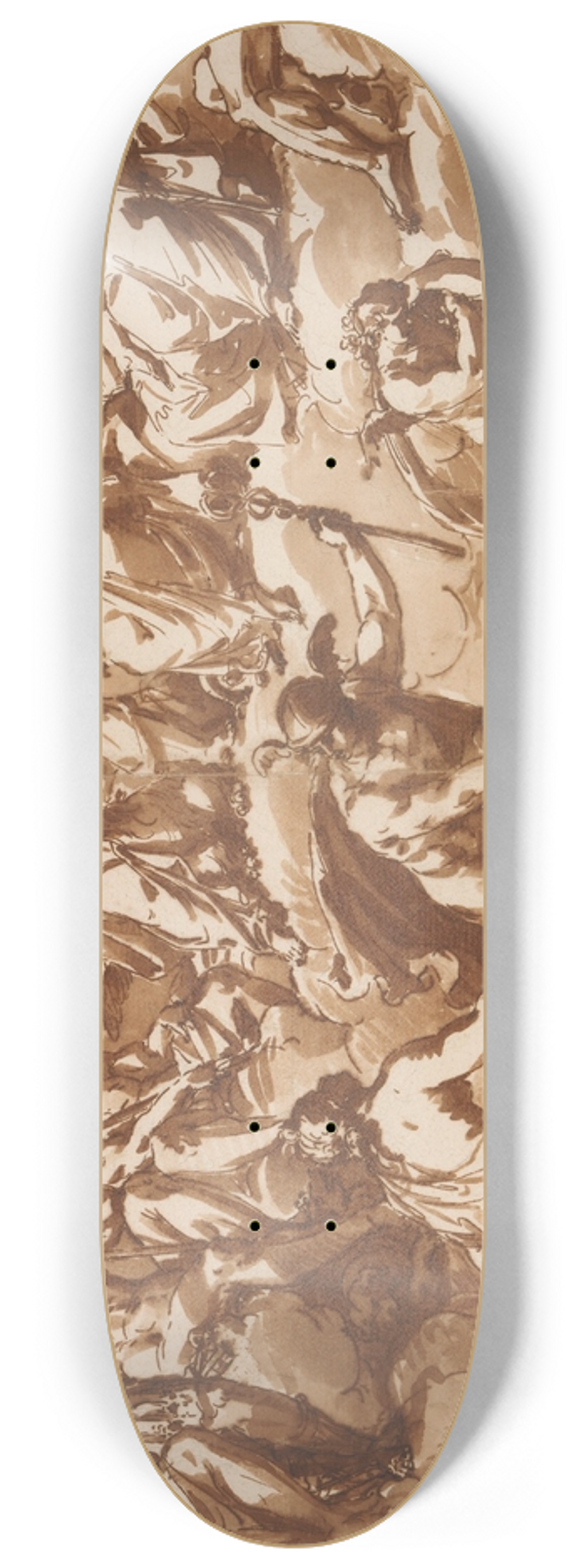 Giacomo Zoboli - Council of the Gods 8.25 inch art skate deck