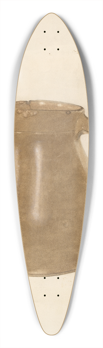 Lucille Pettijohn - Stoneware Pitcher 39.3 inch art pintail longboard deck