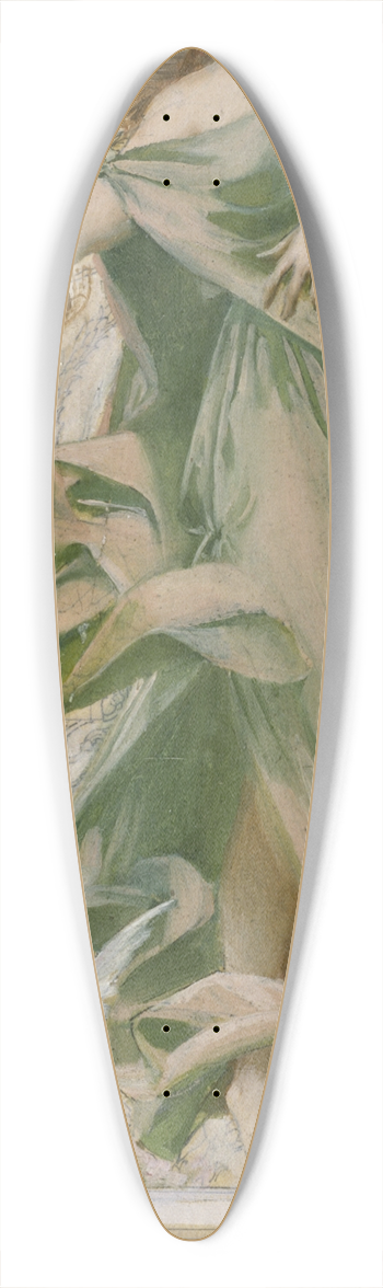 Luc-Olivier Merson - La Danse 39.3 inch art pintail longboard deck