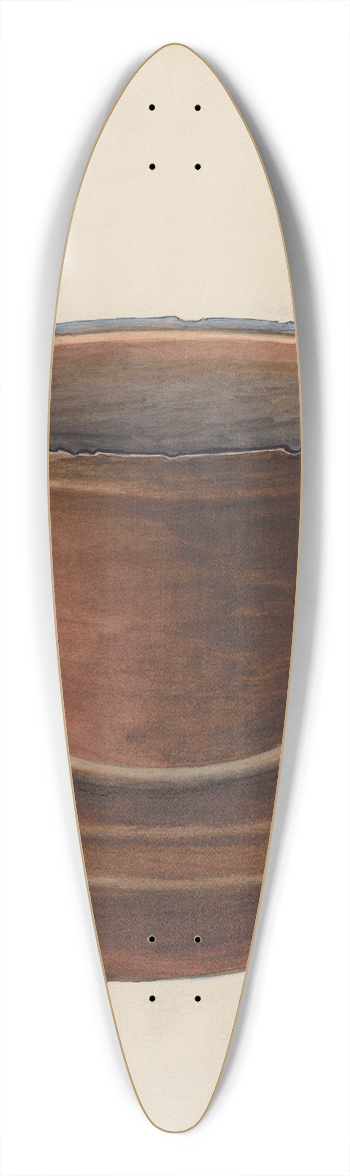 Ludmilla Calderon - Cooking Pot 39.3 inch art pintail longboard deck