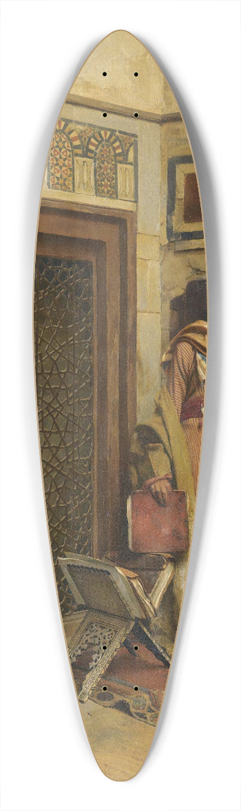 Ludwig Deutsch - The scholar 39.3 inch art pintail longboard deck