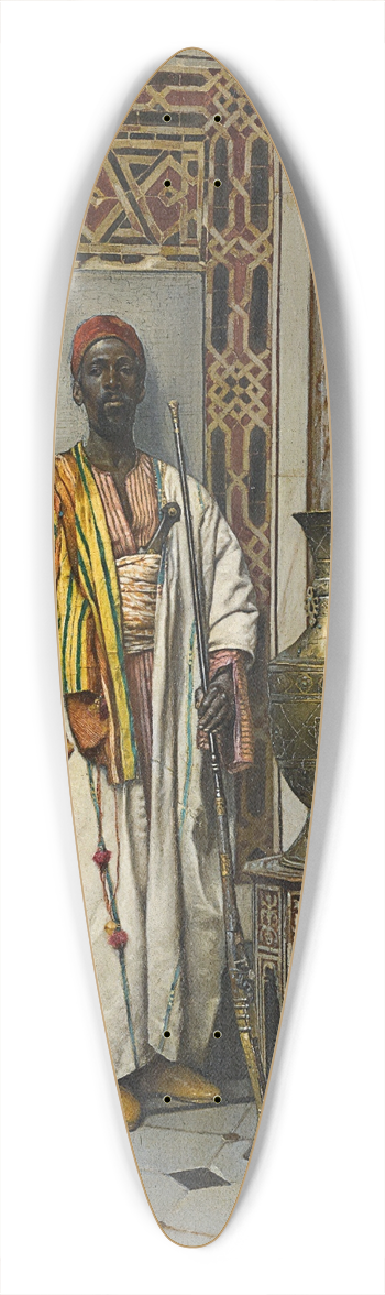 Ludwig Deutsch - The Sentinel 39.3 inch art pintail longboard deck