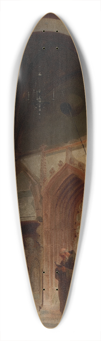 Ludwig Dittweiler - Aus Kloster Maulbronn 39.3 inch art pintail longboard deck