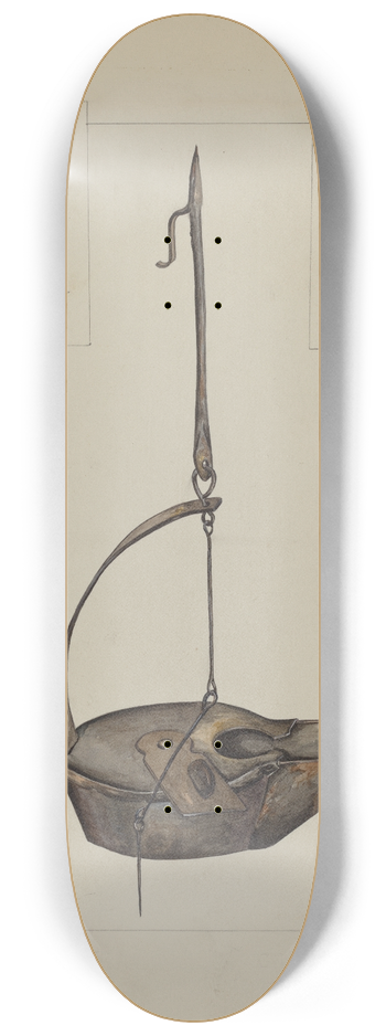 Gilbert Boese - Betty Lamp 8.25 inch art skate deck