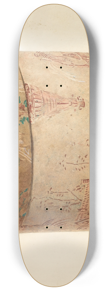 Gilbert Sackerman - Bandbox 8.25 inch art skate deck