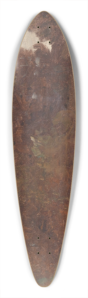 Ludwig Willroider - Herbstlandschaft 39.3 inch art pintail longboard deck