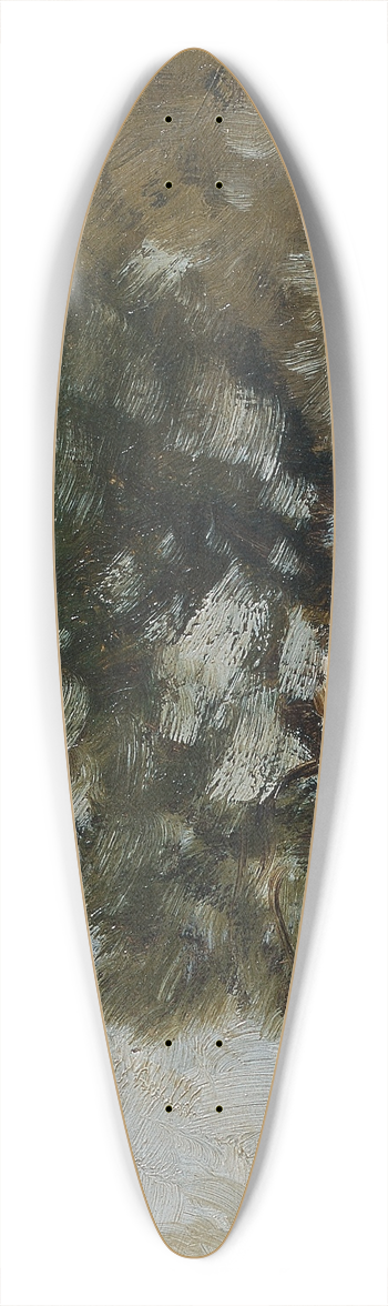 Ludwig Willroider - Landschaft 39.3 inch art pintail longboard deck