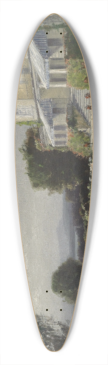 Ludwig Willroider - Sommertag 39.3 inch art pintail longboard deck