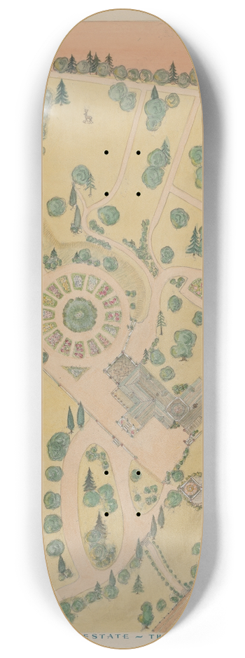 Gilbert Sackerman - Thomas Ingham Estate 8.25 inch art skate deck