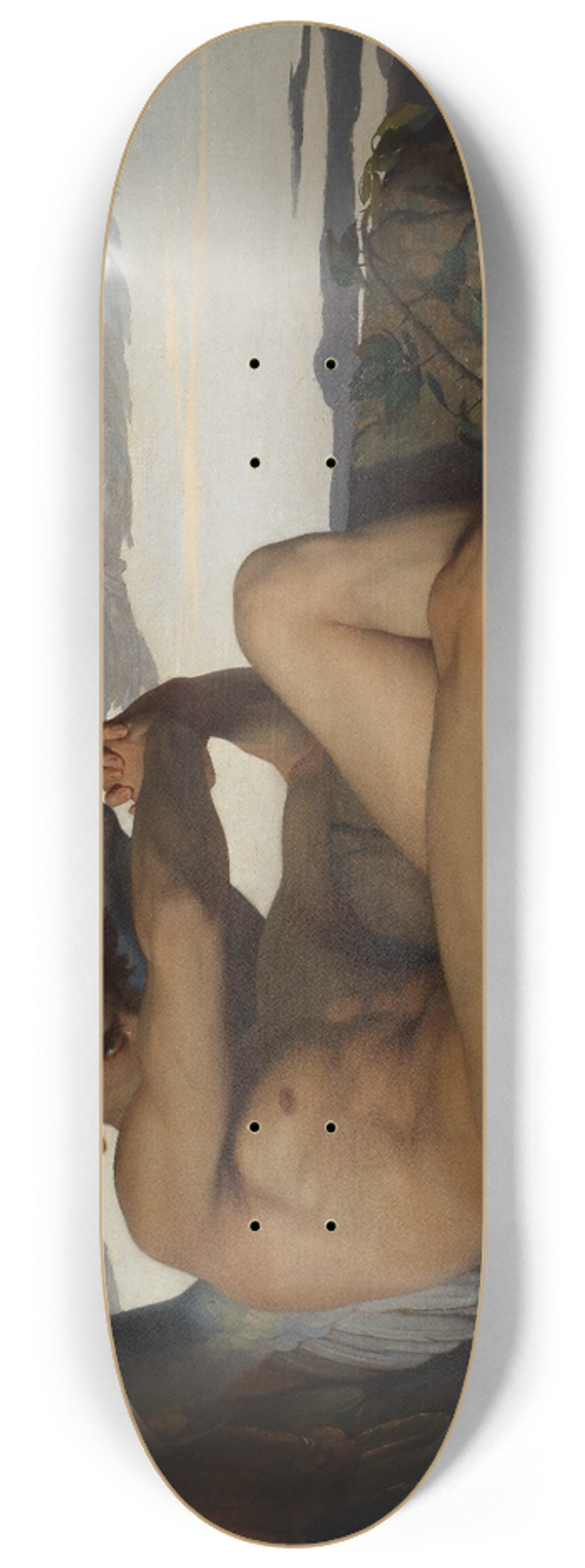 Alexandre Cabanel - Fallen Angel 8.25 inch art skate deck