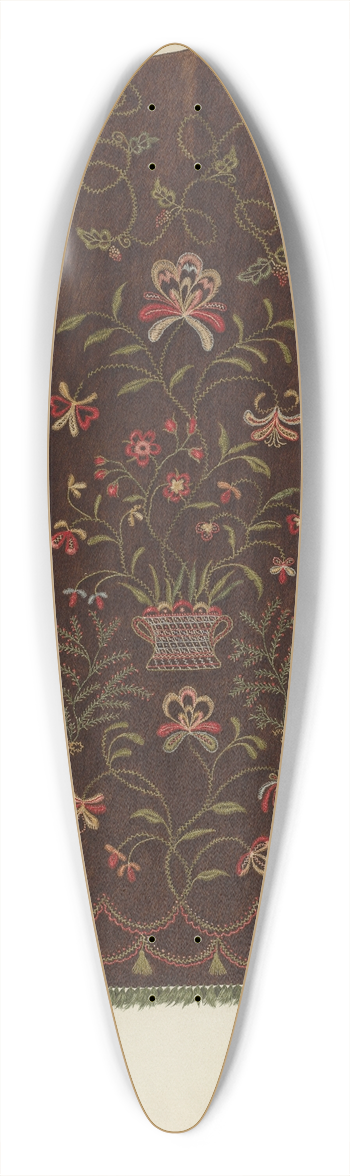 Mae A. Clarke - Coverlet 39.3 inch art pintail longboard deck