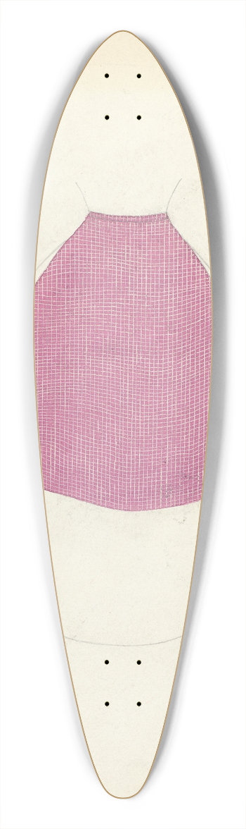 Mae Szilvasy - Apron 39.3 inch art pintail longboard deck