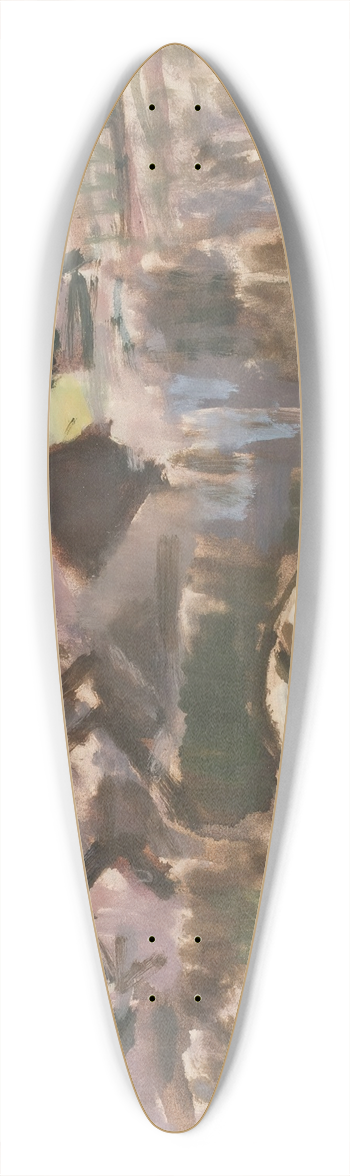 Magnus Enckell - At the Spring 39.3 inch art pintail longboard deck