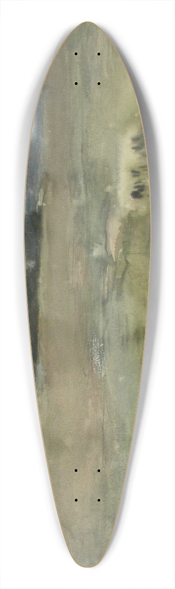 Magnus Enckell - Landscape 39.3 inch art pintail longboard deck