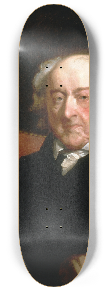 Gilbert Stuart - John Adams 8.25 inch art skate deck
