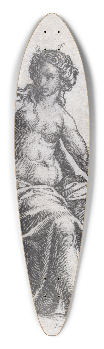 Marcantonio Raimondi - Prudence 39.3 inch art pintail longboard deck