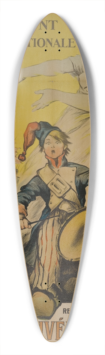 Marcel Falter - 4e emprunt de la Dfense nationale 39.3 inch art pintail longboard deck