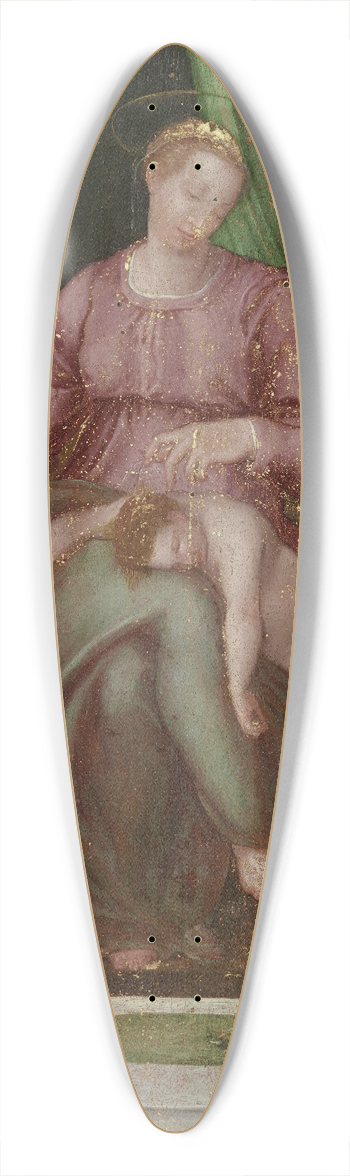 Marcello Venusti - The HolyFamily 39.3 inch art pintail longboard deck