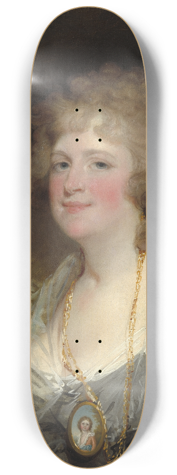 Gilbert Stuart - Sarah Shippen Lea (Mrs. Thomas Lea) 8.25 inch art skate deck