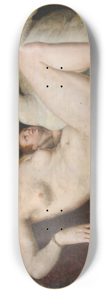 Gillis Coignet - Leda and the swan 8.25 inch art skate deck