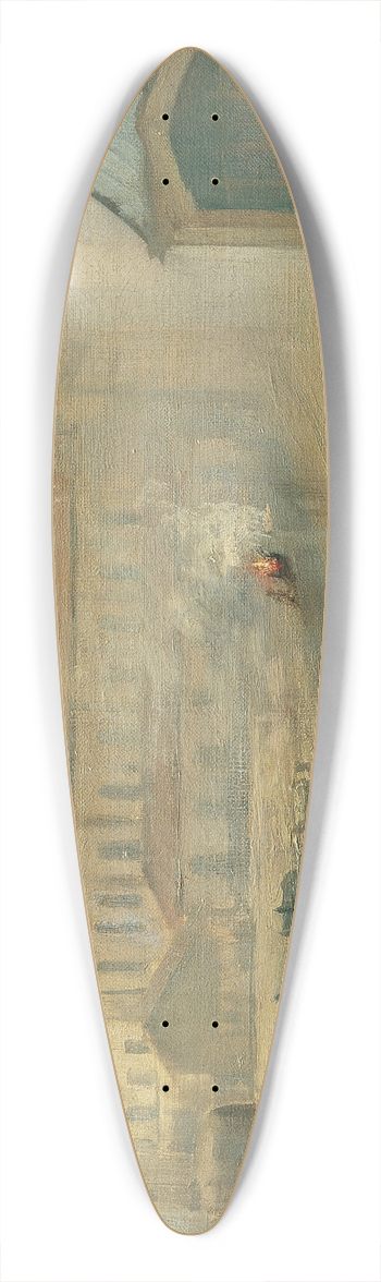 Marie Bashkirtseff - Im Nebel 39.3 inch art pintail longboard deck
