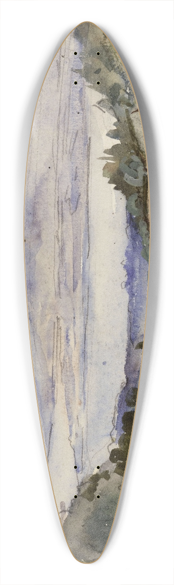 Marie Bracquemond - Divonne 39.3 inch art pintail longboard deck