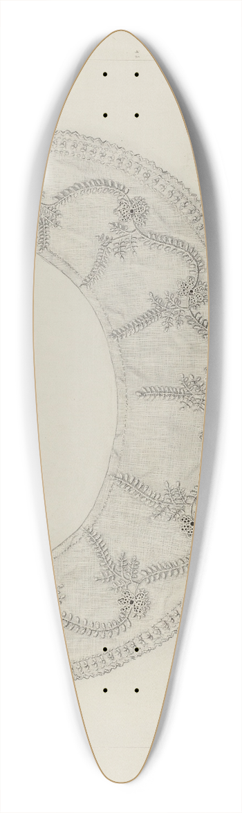 Marie Famularo - Collar 39.3 inch art pintail longboard deck